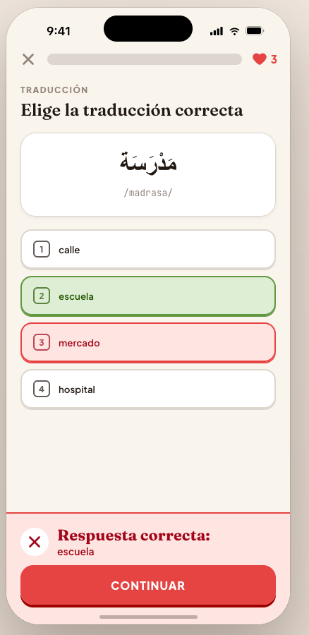 Pantalla NLAB Lingua para 12-16 años